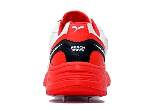 QUIVE SEGA REACH Performance Cricket Shoes Metal Spikes