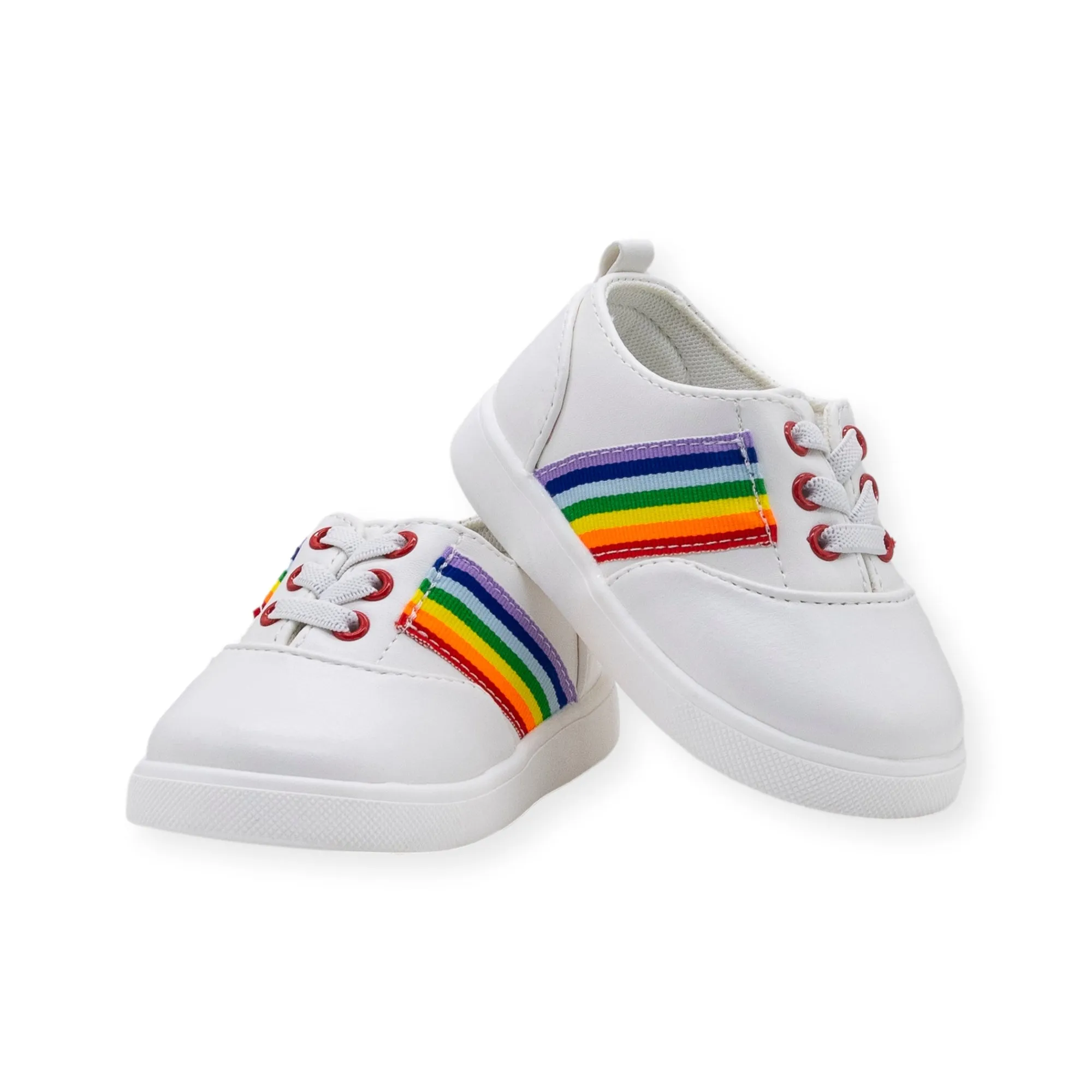 Rainbow Tennis Shoe