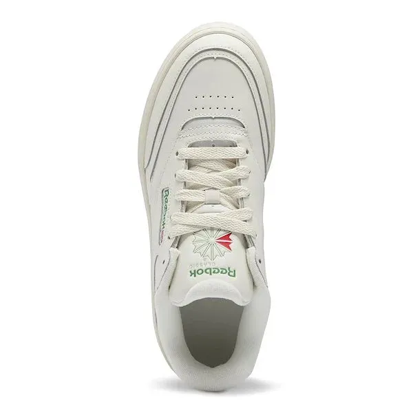 REEBOK CLUB C EXTRA LEATHER CHALK PLATFORM NAHKATENNARIT