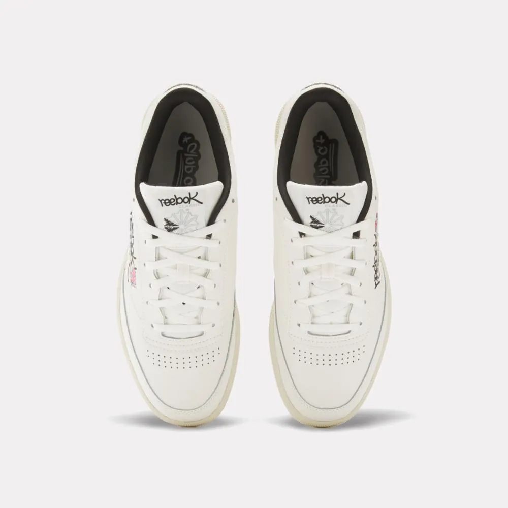 Reebok Footwear Men Club C 85 Shoes CHALK/PAPWHT/CBLACK