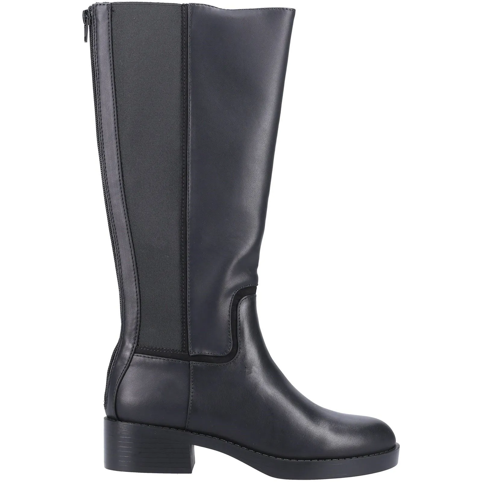 Rocket Dog Palomino Montes Black PU Female Ladies Long Boots
