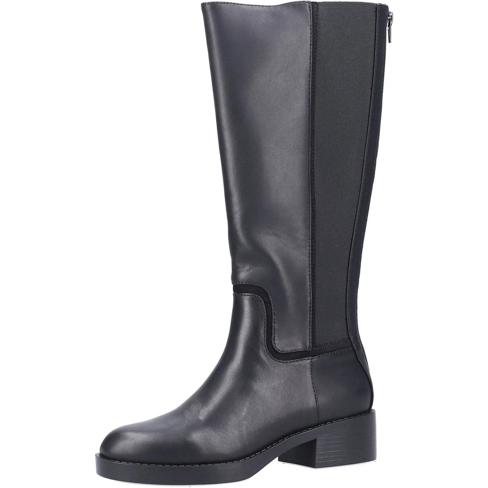 Rocket Dog Palomino Montes Black PU Female Ladies Long Boots