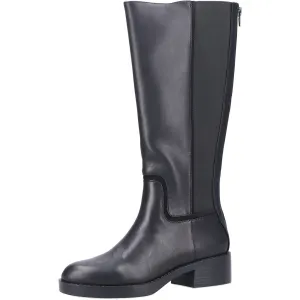 Rocket Dog Palomino Montes Black PU Female Ladies Long Boots