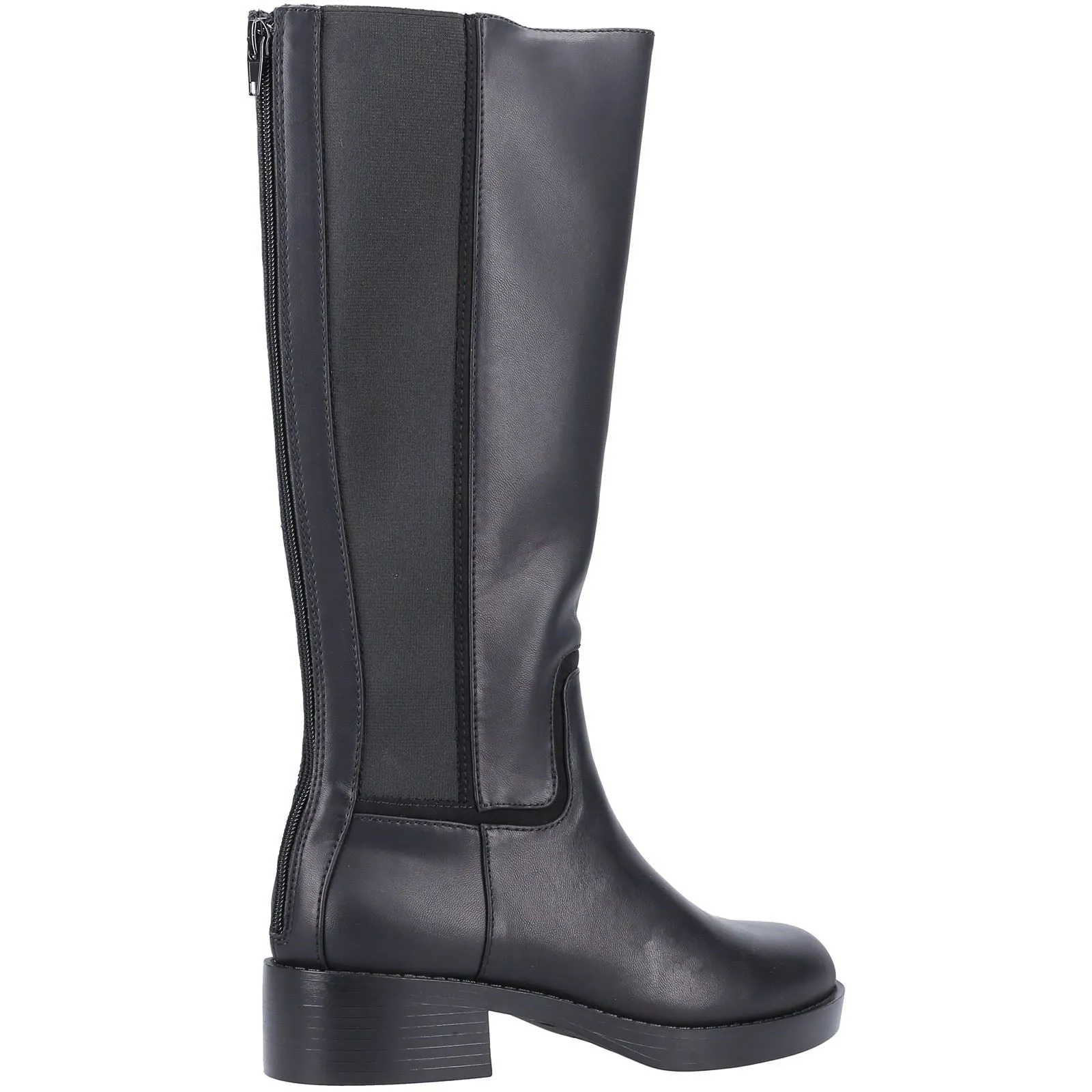 Rocket Dog Palomino Montes Black PU Female Ladies Long Boots