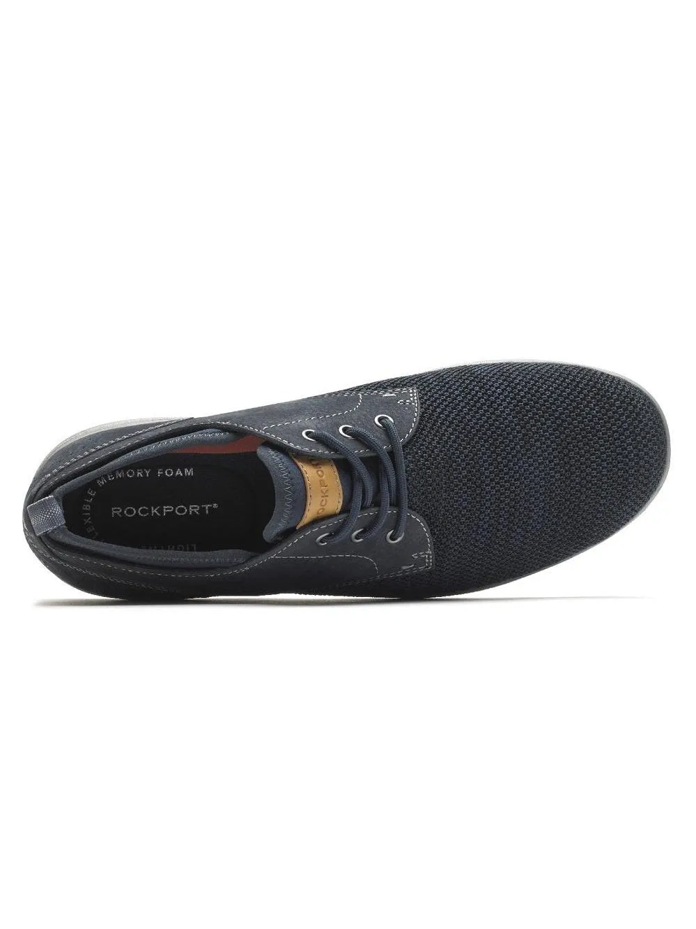 Rockport Zaden Plain Toe Oxford Navy Nubuck/Mesh CH4927