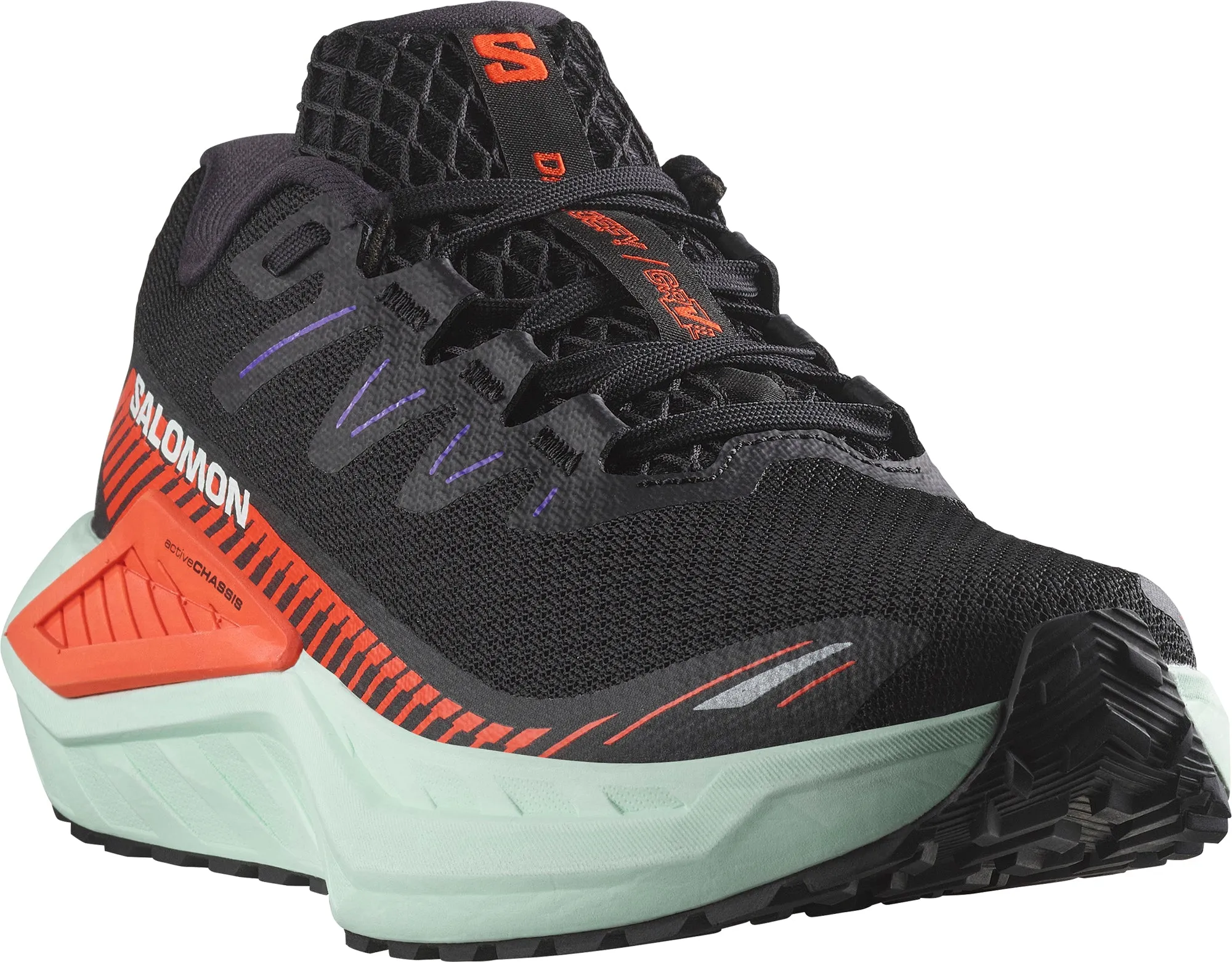 Salomon DRX DEFY GRVL Womens Trail Running Shoes - Black