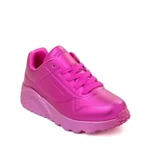 Skechers: Kids Uno Lite Sneakers in Jewel Mode Fuchsia
