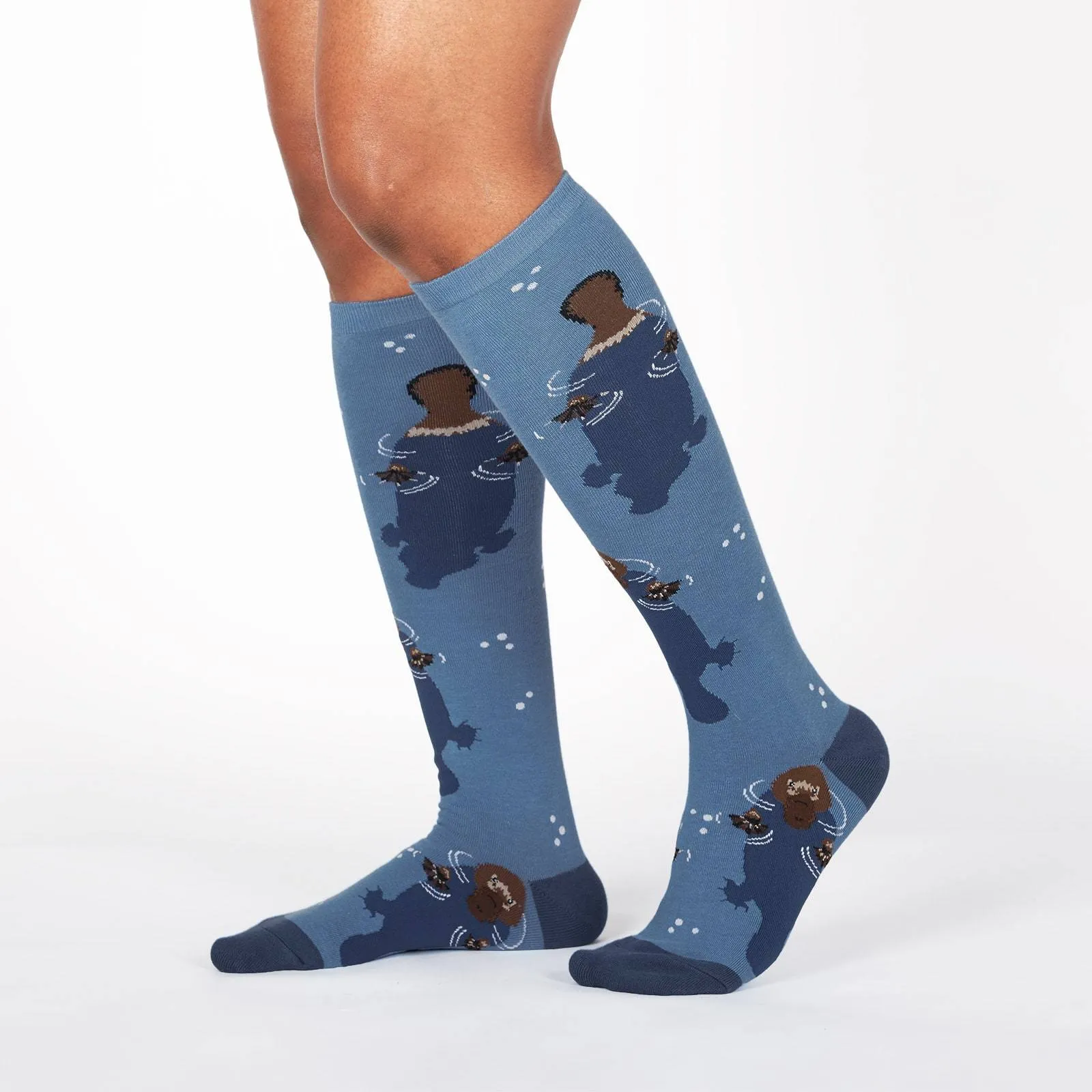 Sock it to Me Platypus Knee High Socks