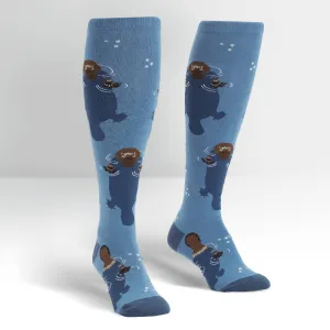 Sock it to Me Platypus Knee High Socks