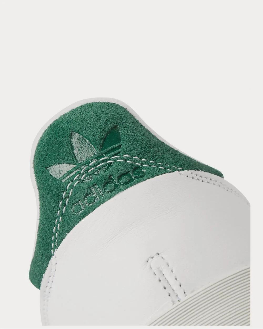 Supercourt Suede-Trimmed Leather  White low top sneakers