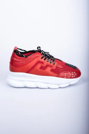 THE DUTCHVIBES RED PLATIN SNEAKERS