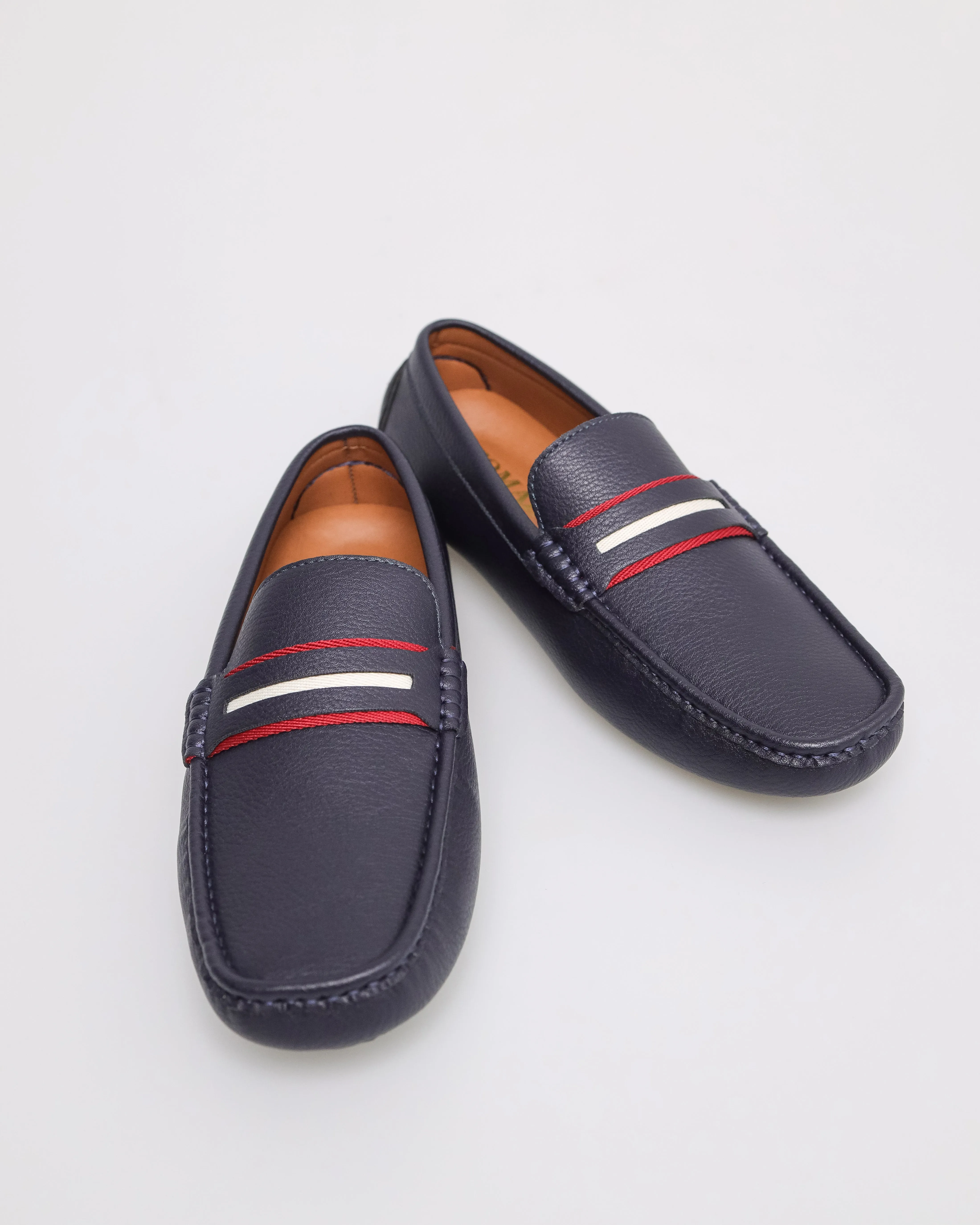 Tomaz C530 Men's Stripe Moccasins