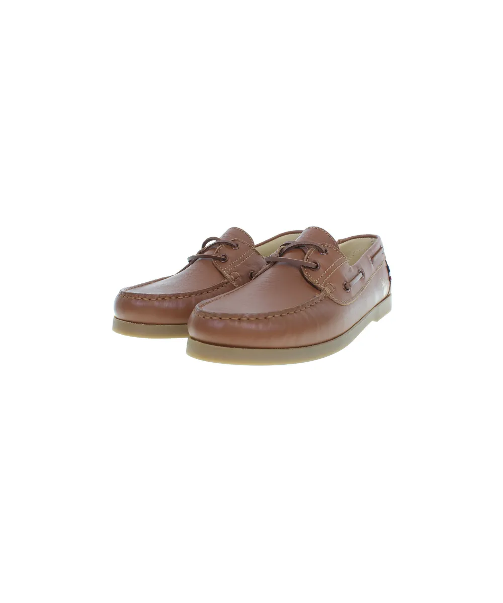 US POLO MENS LEATHER LOAFER