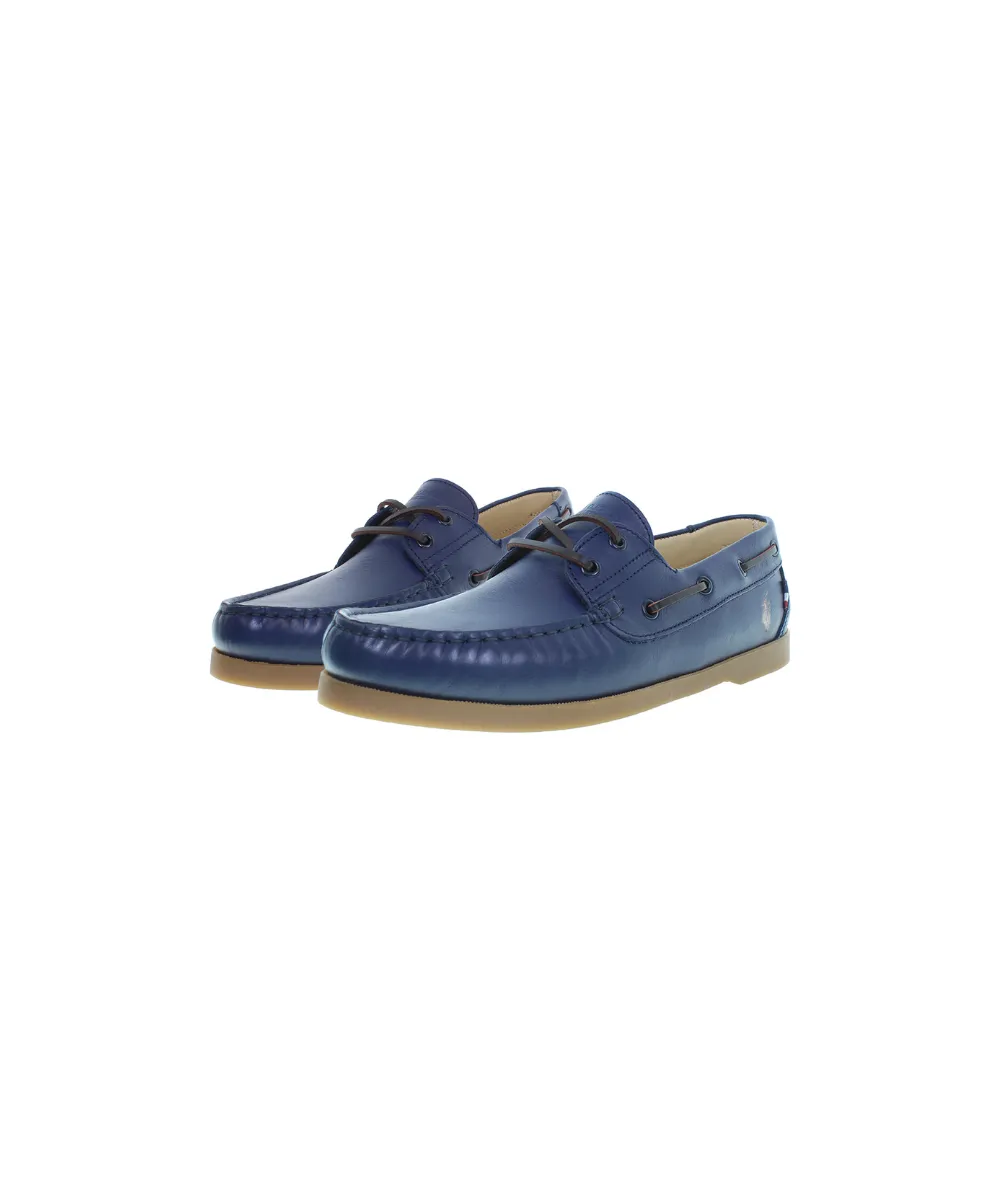 US POLO MENS LEATHER LOAFER