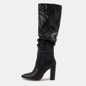 Wastaria Twisted Knee-high Boots