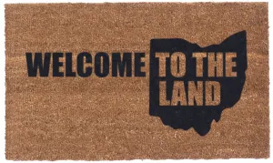 Welcome to the Land Cleveland Cavaliers Vinyl Coir Doormat