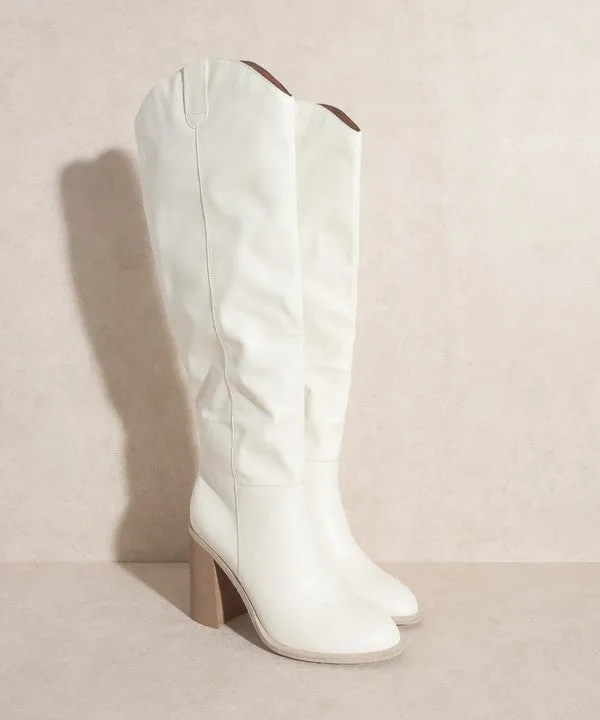 White Oasis Society Stephanie - Knee-high Boots