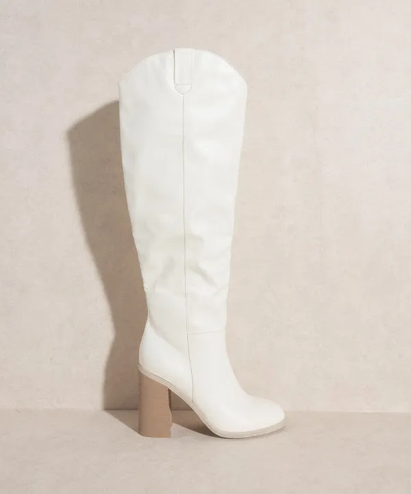 White Oasis Society Stephanie - Knee-high Boots