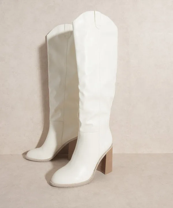 White Oasis Society Stephanie - Knee-high Boots