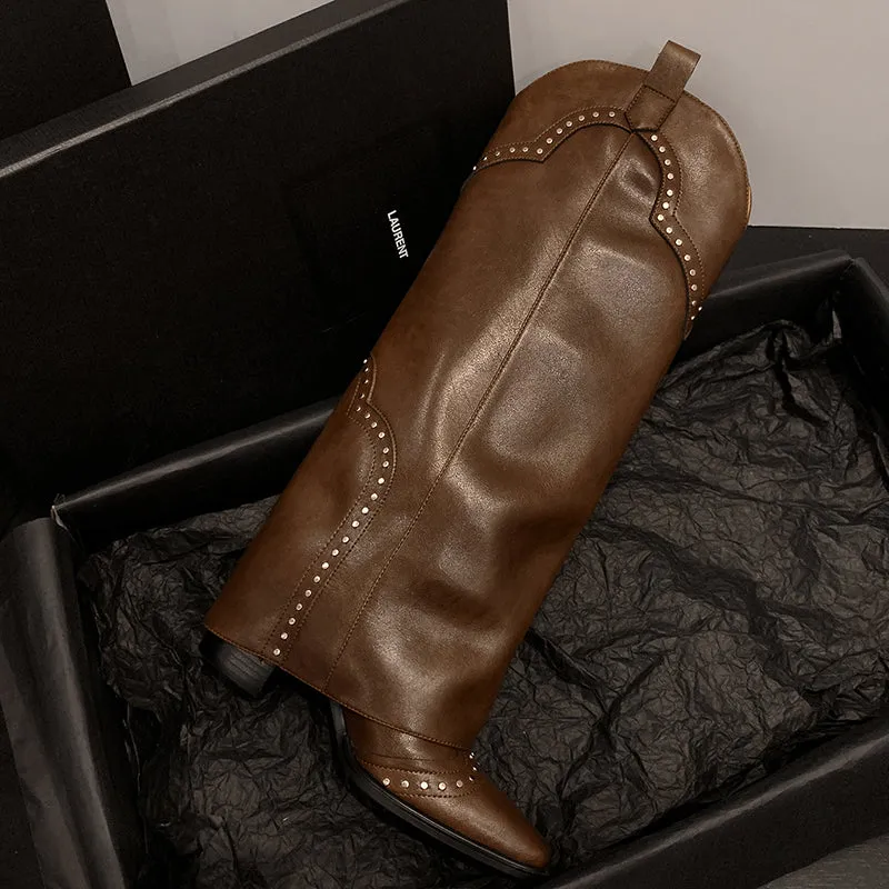 Wide Leg Boots