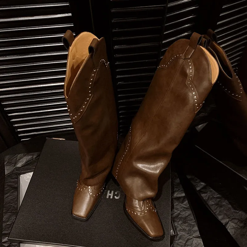 Wide Leg Boots