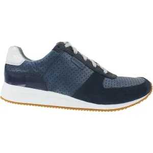 Women's Aetrex Daphne Navy Leather/Suede
