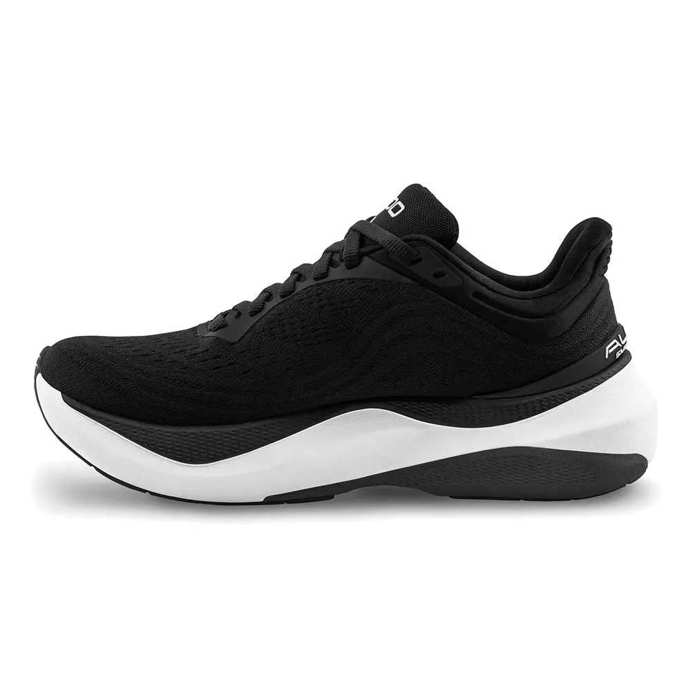 Women's Aura Running Shoe- Black/White - Regular (B)