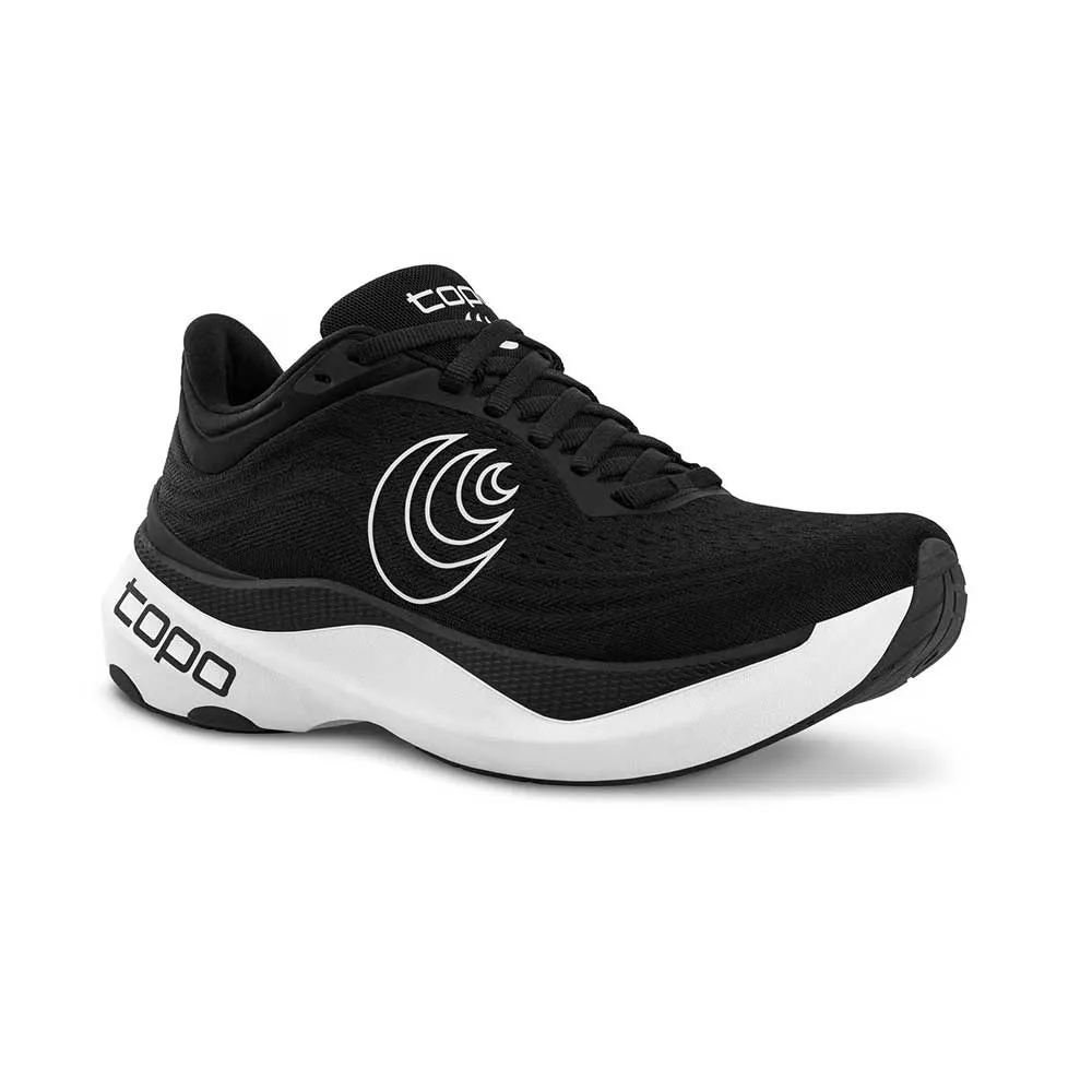 Women's Aura Running Shoe- Black/White - Regular (B)