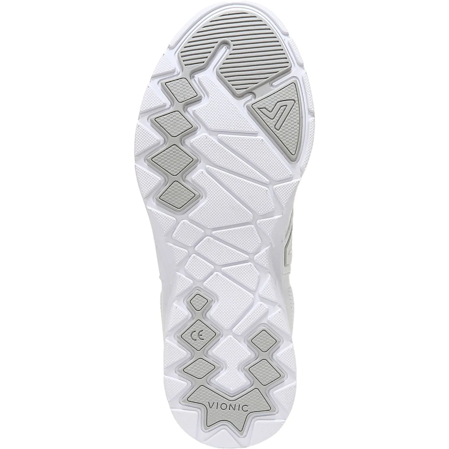 Women's Vionic Miles II White Mesh