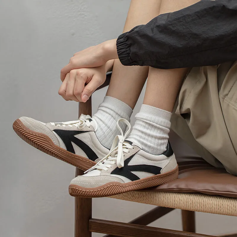 Women's white slip-on sneakers | Women's white low-top sneakers | "OLYMPISM 1984"